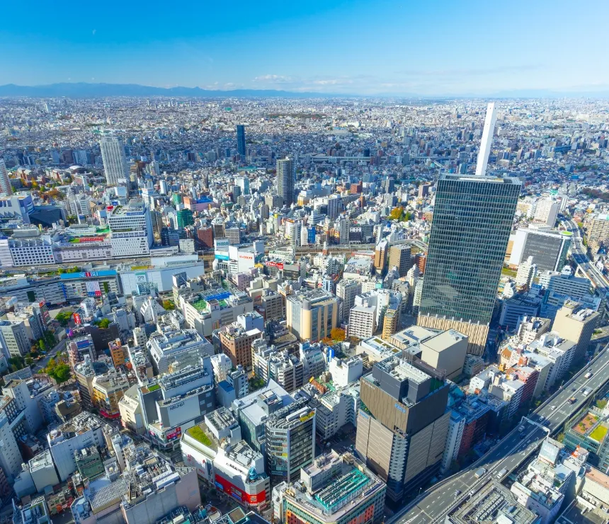高層ビルが立ち並ぶ大都市
